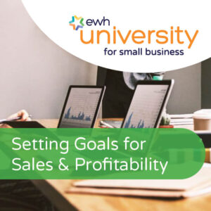 Setting Goals for Sales and Profitability Course